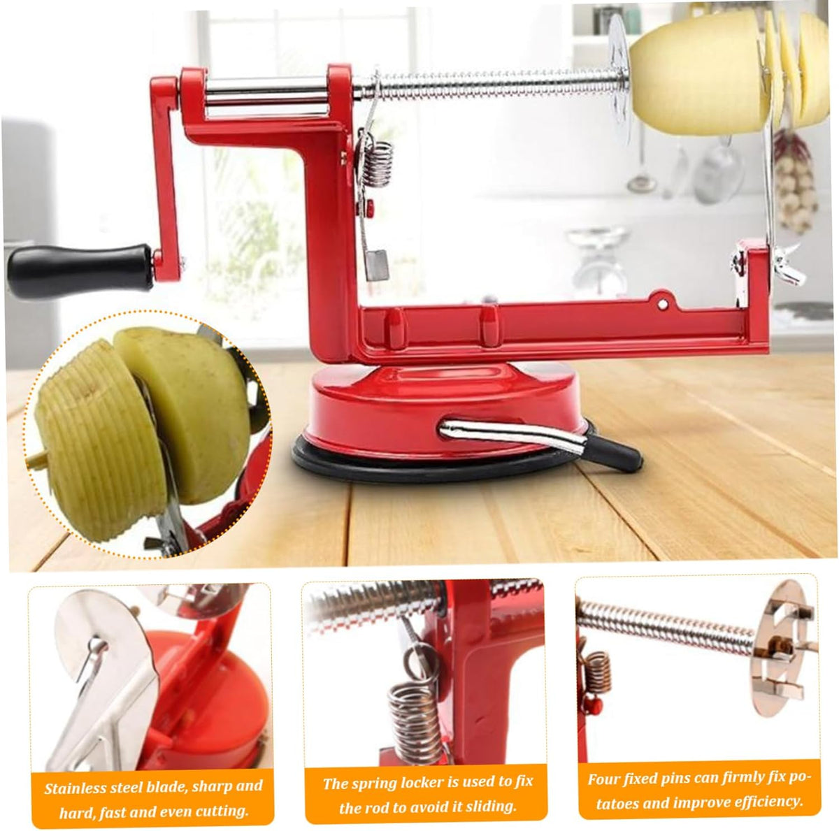 Multifunctional Spiral Potato Slicer. INVOICE PAY