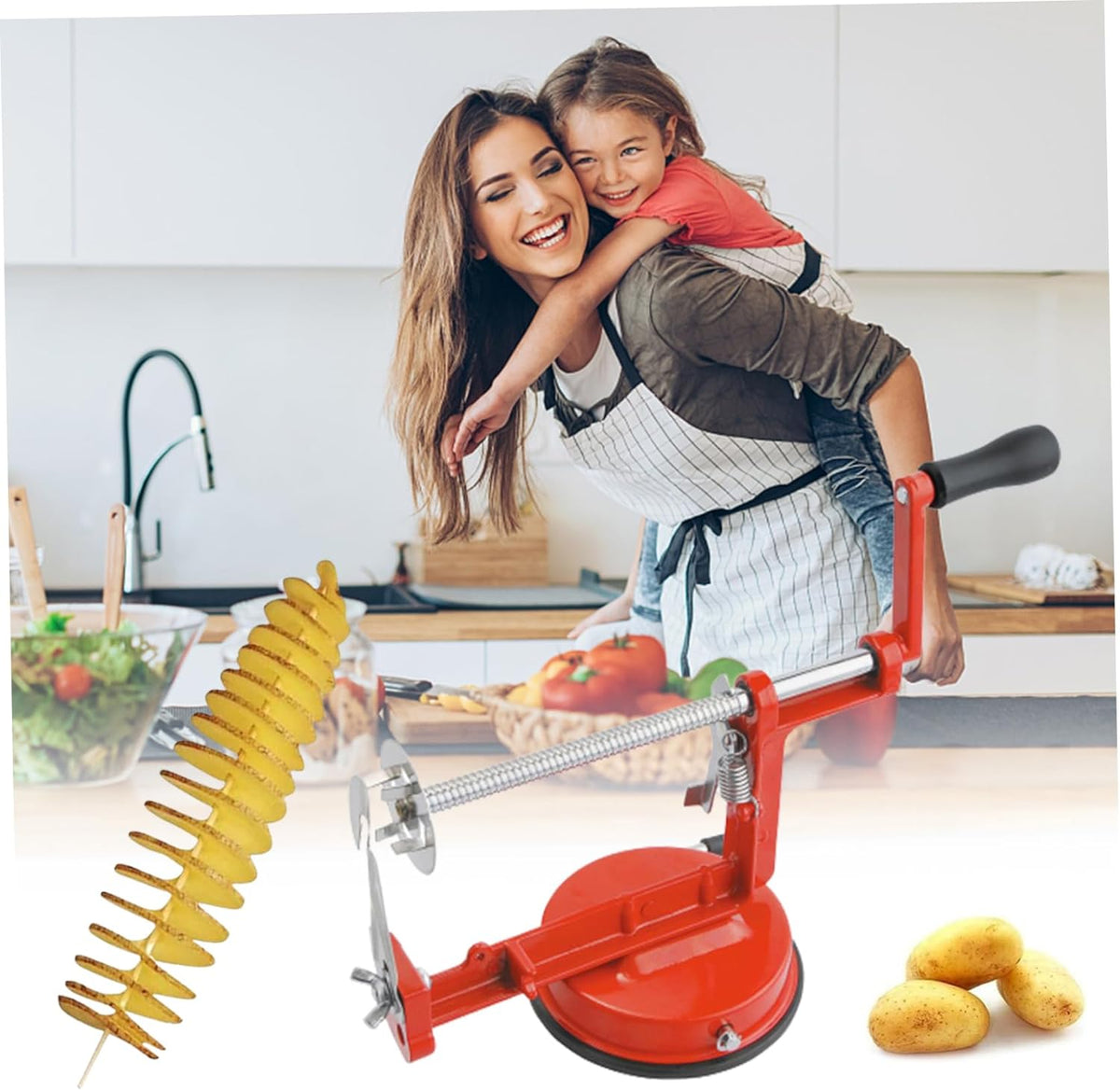 Multifunctional Spiral Potato Slicer. INVOICE PAY