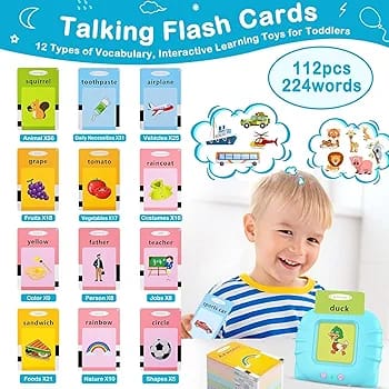 Educational Learning Talking Flash Cards for Kids INVOICE PAY
