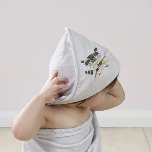 Fresh Embroidery baby and kids hooded towel INVOICE PAY