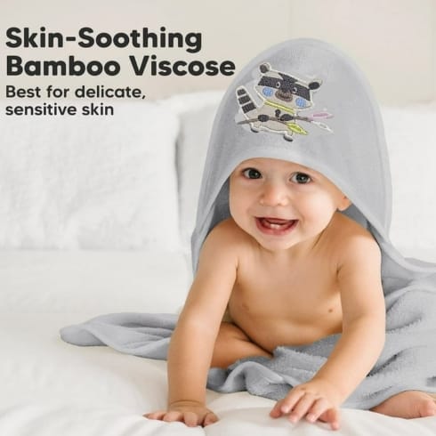 Fresh Embroidery baby and kids hooded towel INVOICE PAY