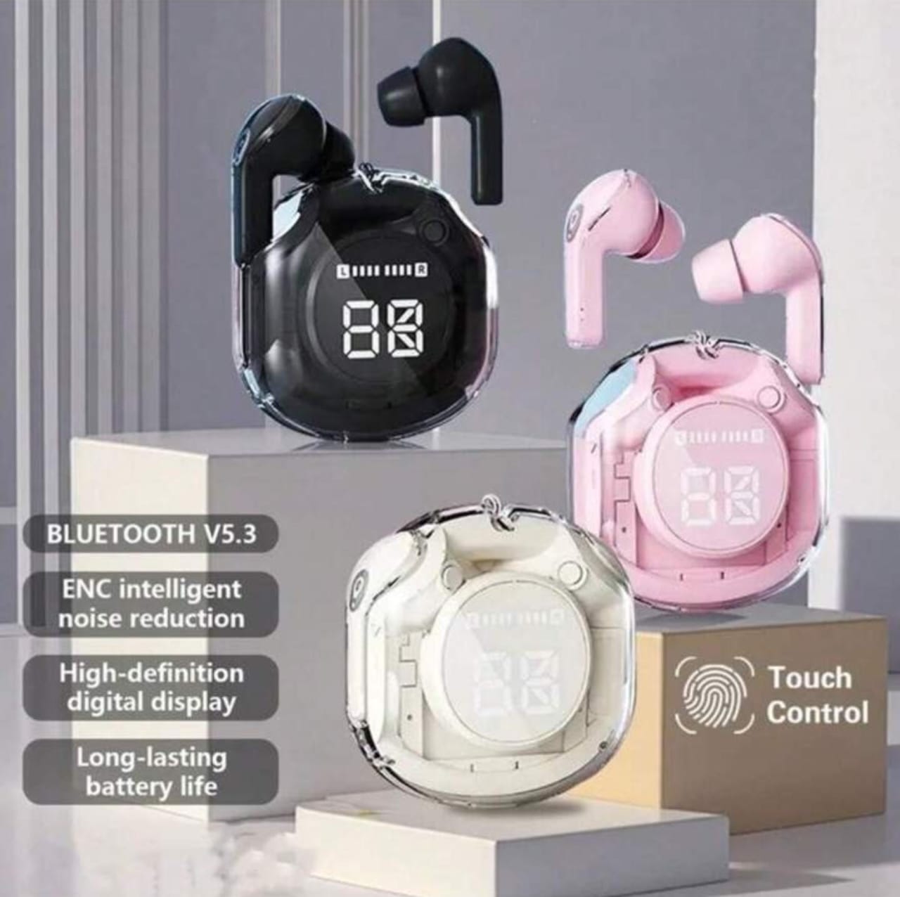 New Original T8 True Wireless Earbuds Bluetooth Earphone INVOICE PAY