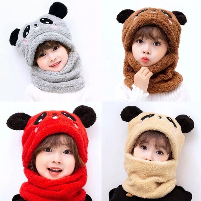 Beanie Wool Cap With Neck Warmer Attached. INVOICE PAY