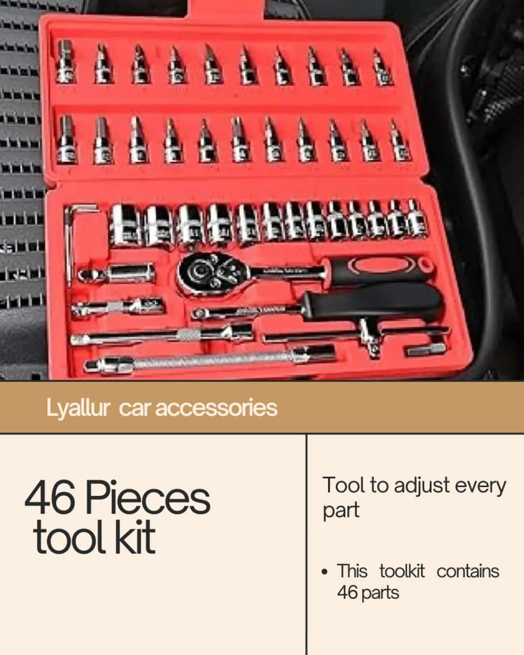 46 Pieces Tool Kit INVOICE PAY