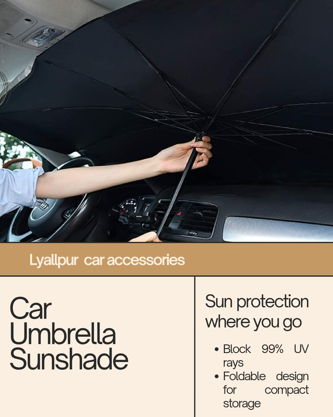 Car Umbrella | Premium Quality INVOICE PAY