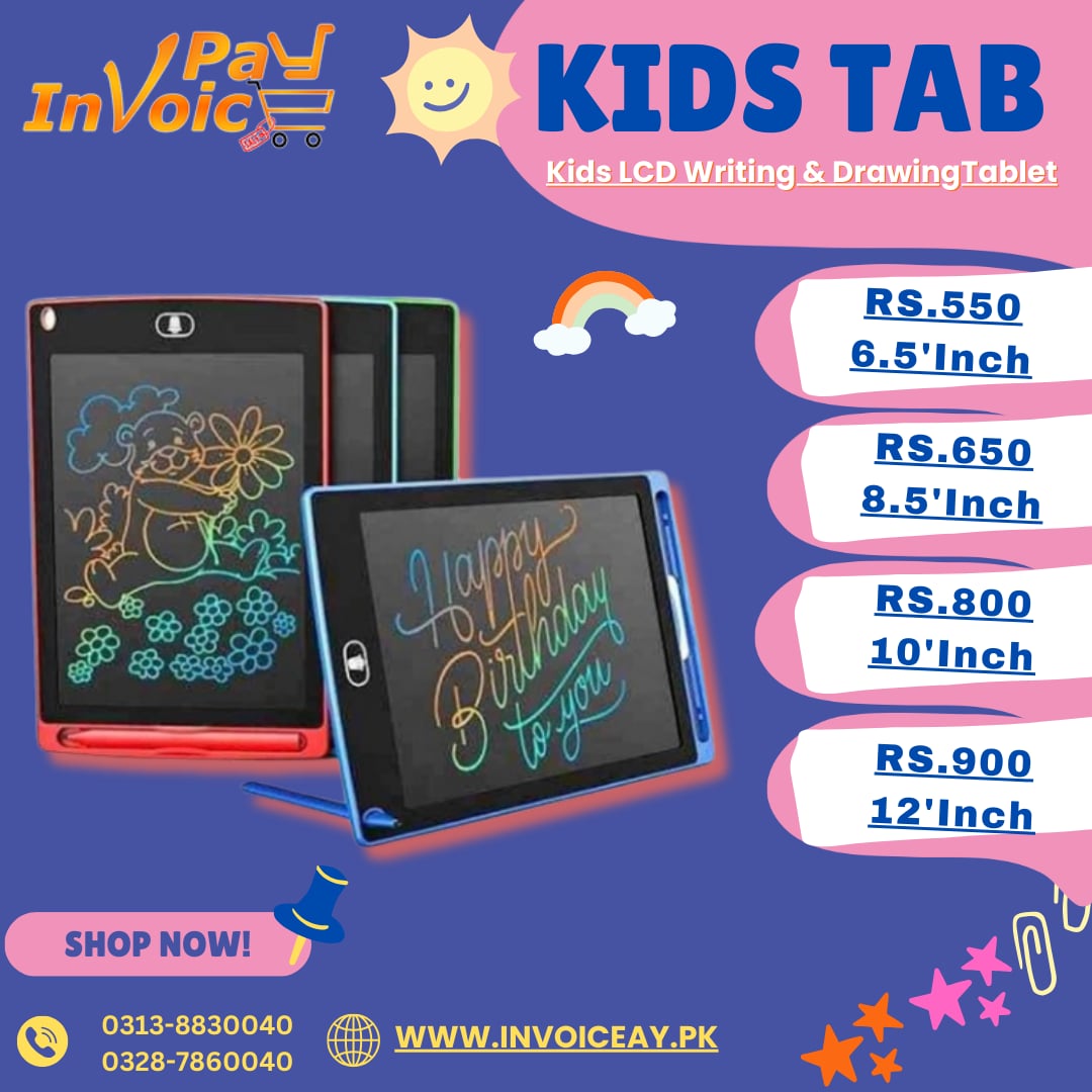 LCD Writing & Drawing Tablet INVOICE PAY