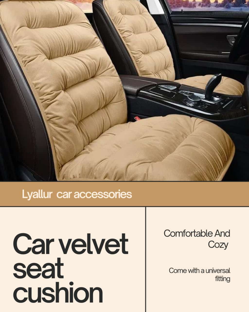 Velvet Seat Cushions Premium INVOICE PAY