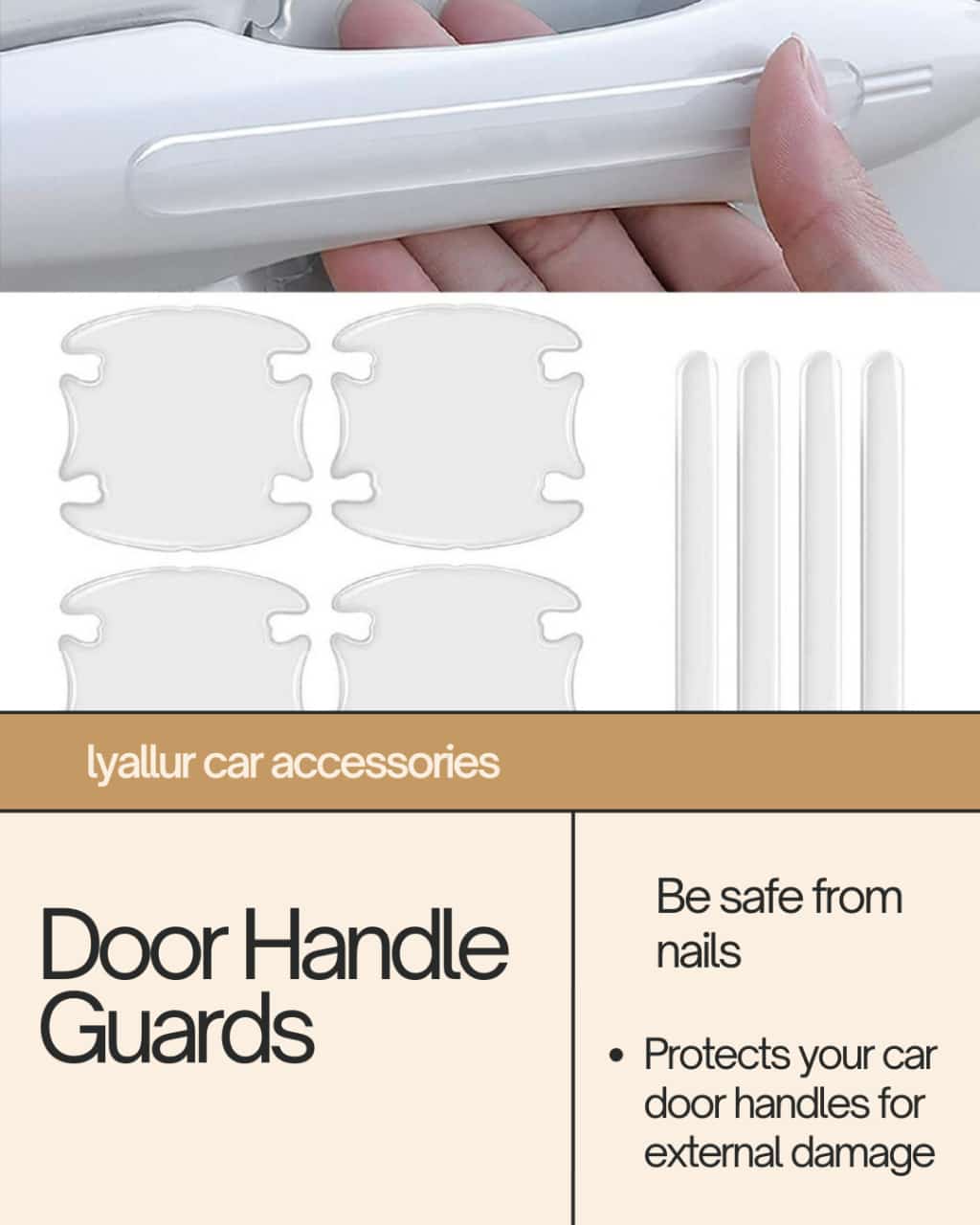 Premium Door Handle Guards – Durable & Stylish Protection for Your Vehicle INVOICE PAY