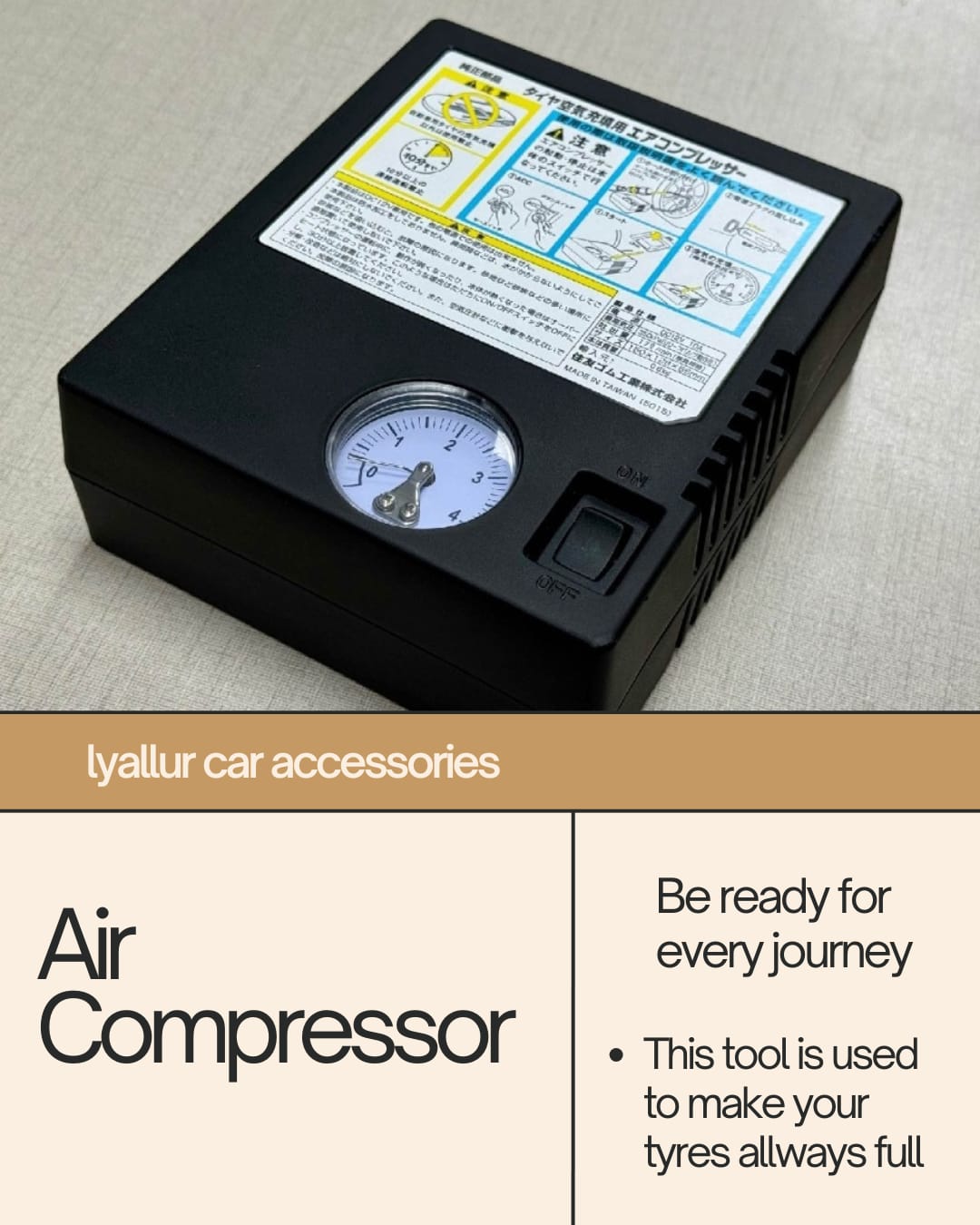 Air Compressor Car: Compact, Efficient & Eco-Friendly INVOICE PAY