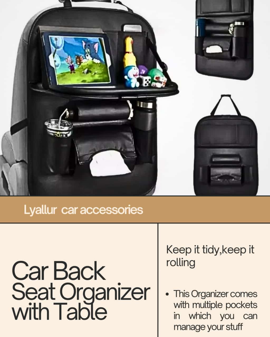 Backseat Car Organizer – Ultimate Storage Solution INVOICE PAY