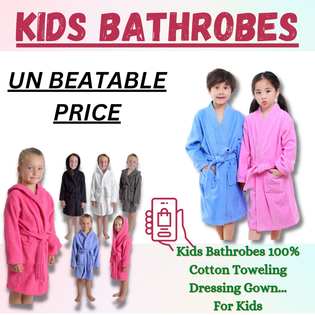 Premium Quality  Kids Bathrobe.