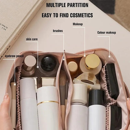 Portable PU Makeup Multifunctional Bag.