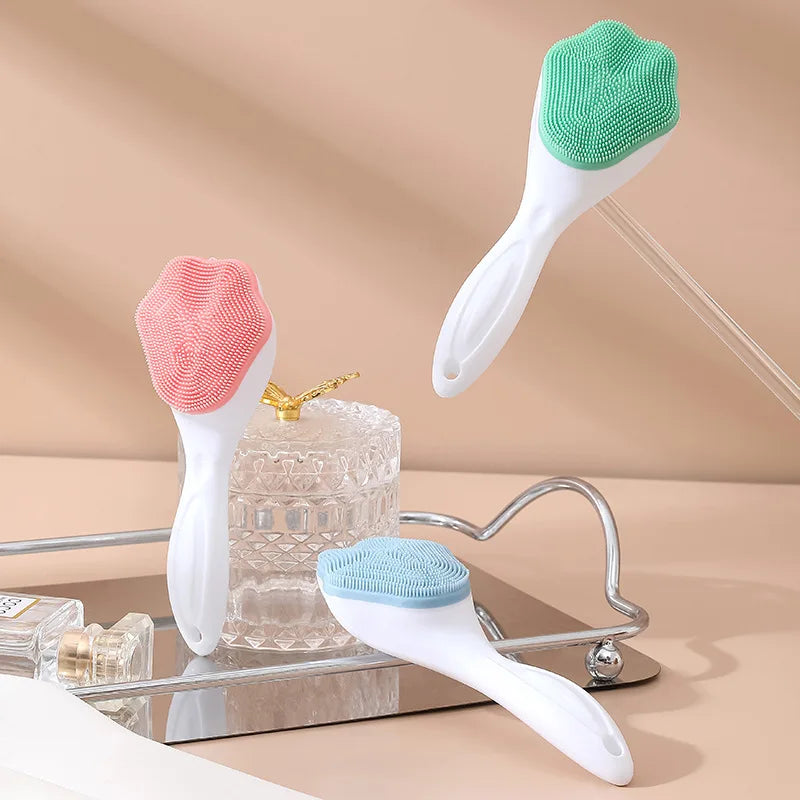 Cute Cat Claw Silicone Face Scrubber – Gentle, Effective Skincare Tool for Deep Cleansing & Exfoliation