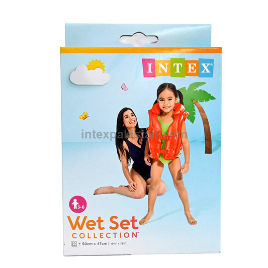 INTEX Deluxe Swim Vest ( 19 1/2" x 18 1/2" ) INVOICE PAY