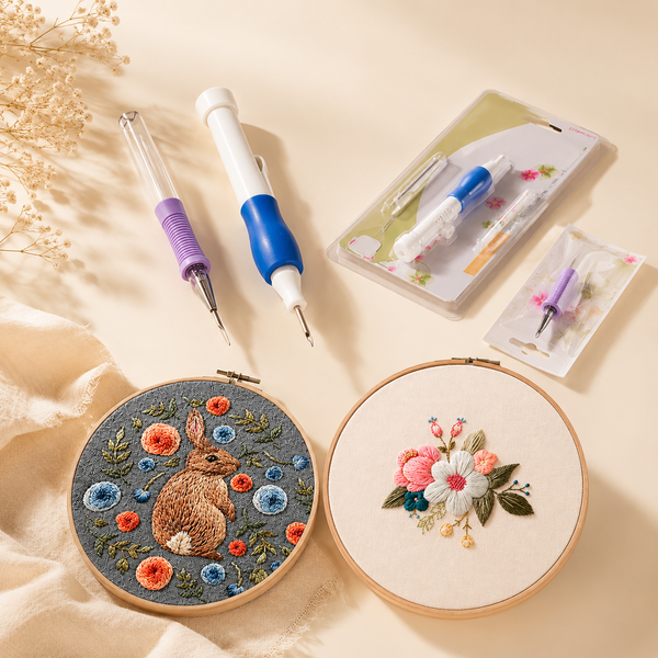 Embroidery Punch Needle Starter DIY Kit