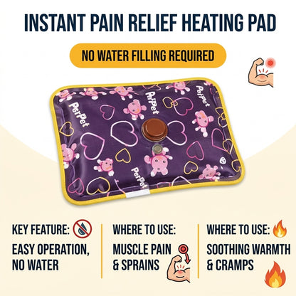 Electric Hot Water Bag | Rechargeable Heating Pad