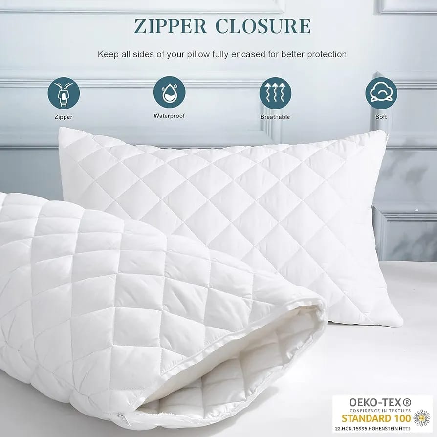 Premium Quality Quilted Pillow Covers