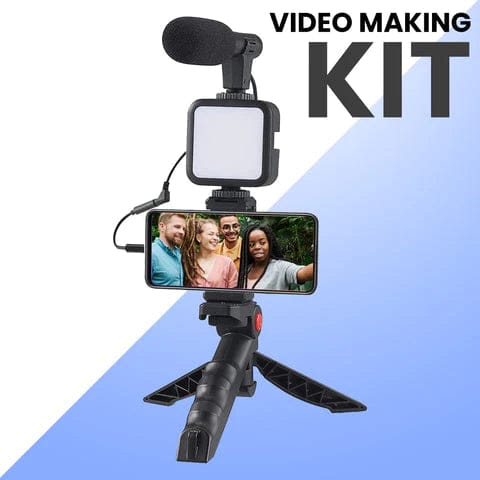 Vloggers Making Kit With Tripod Stand