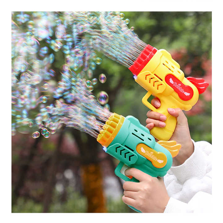 Bubble Guns Toys 29 Holes Electric Bubbles Machine