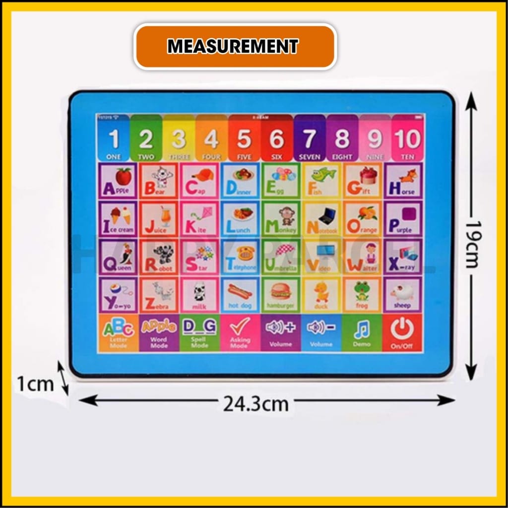 Kids Learning Y-Pad Baby Educational Smart Play Tablet