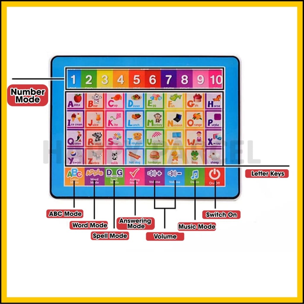 Kids Learning Y-Pad Baby Educational Smart Play Tablet INVOICE PAY
