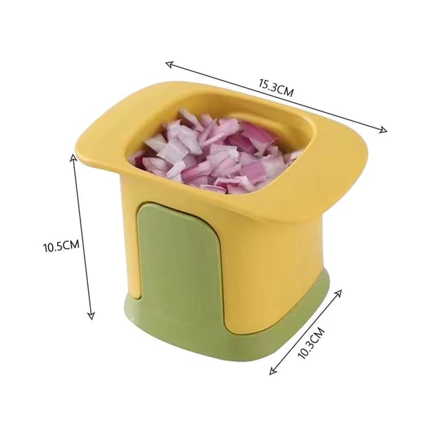 2-in-1 Dicing & Slitting Vegetable Cutter