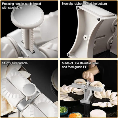 Double Head Automatic Dumpling Maker Machine INVOICE PAY