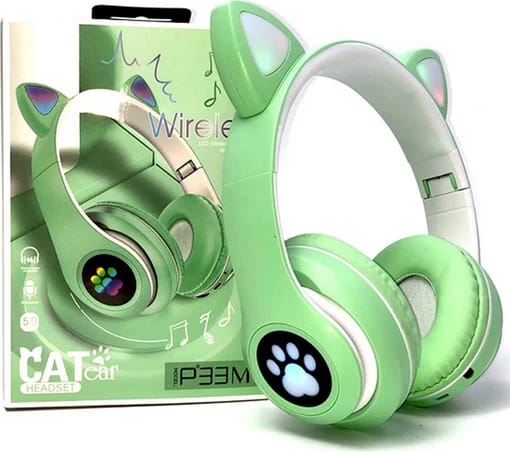 Cute Cat Wireless Bluetooth Headphones