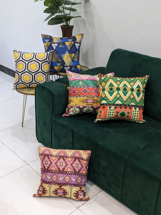 Multi Jute Fabric Cushion Covers INVOICE PAY