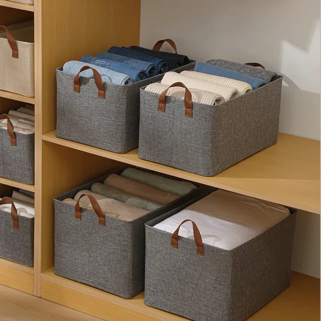 Foldable clothes storage Box