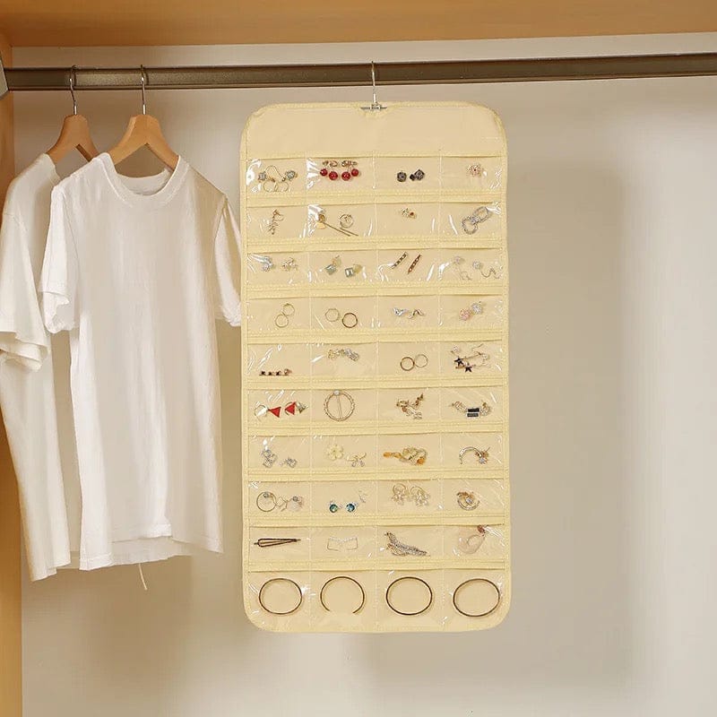 80 Pockets Jewelry Hanging Storage Bag INVOICE PAY