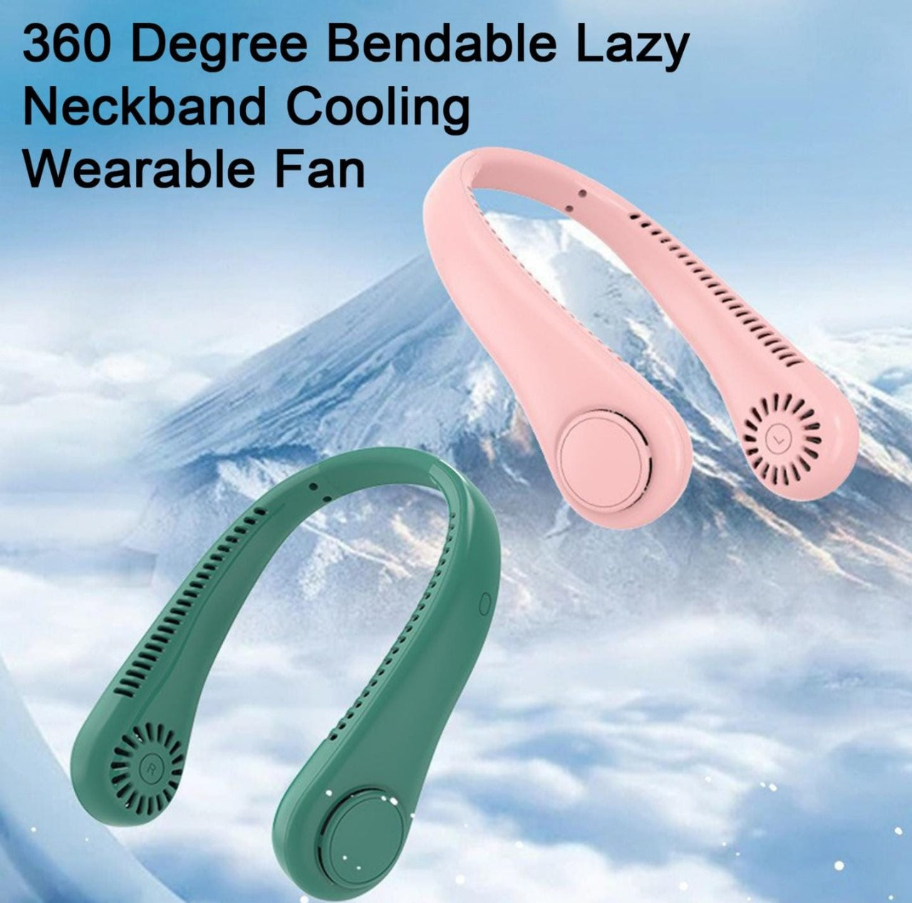 Portable Neck Fan Electric Wireless Fan