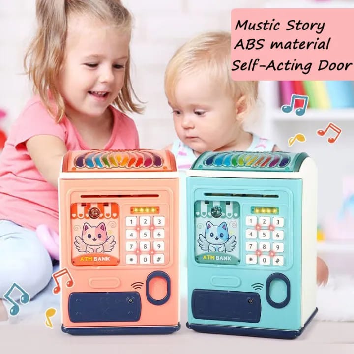 Money Saving Box Automatic Unlock Toy For Kids.