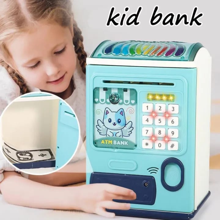 Money Saving Box Automatic Unlock Toy For Kids.