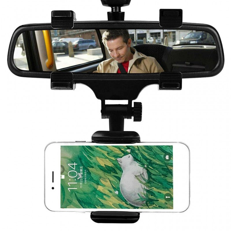 Universal Auto Car Rear View Mirror Mobile Mount