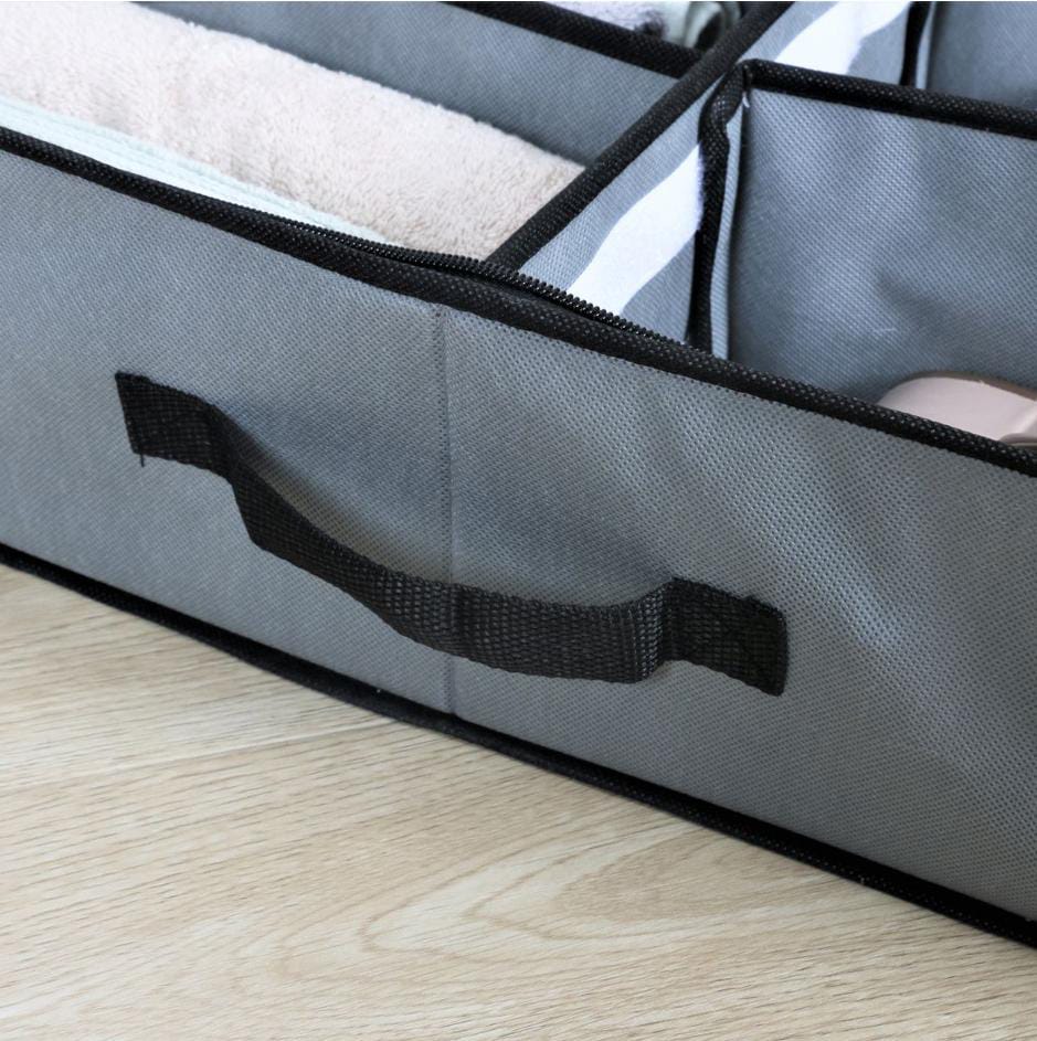 Dustproof Non Woven Foldable Underbed Shoe Organizer INVOICE PAY