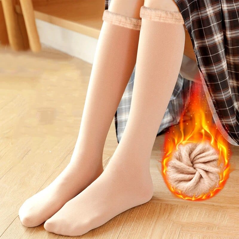 Winter Women Warm Long Socks Thicken Thermal Snow Socks