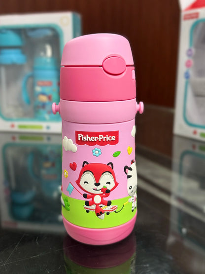 Original Fisher-Price™ 3in1 Stainless Steel Feeding Bottle Set | 3d Silicon Print