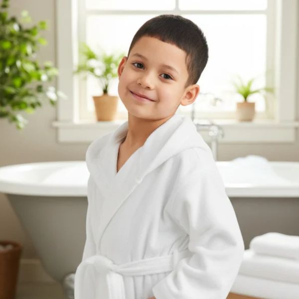 Premium Quality Kids Terry Cotton Bathrobe