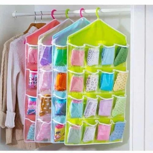 16 Pocket Hanging Closet Organizer