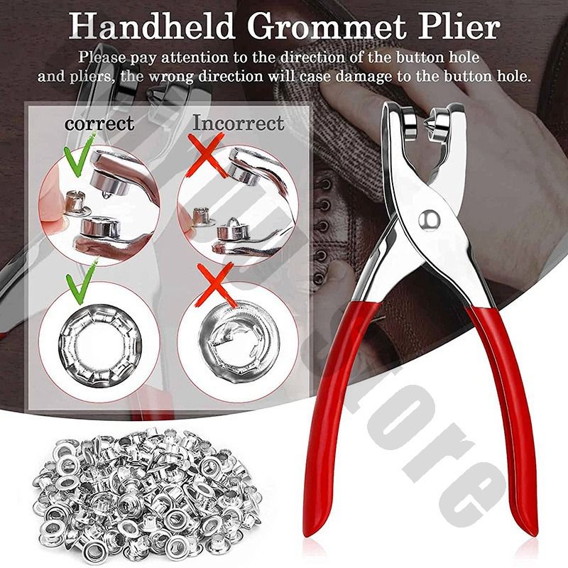 Button Puncher with 50 Button Packet – Perfect for Crafting, Sewing & DIY Projects INVOICE PAY