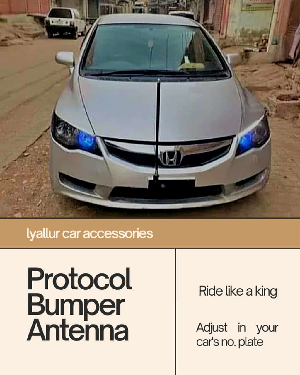 Protocol Car Bumper Antena