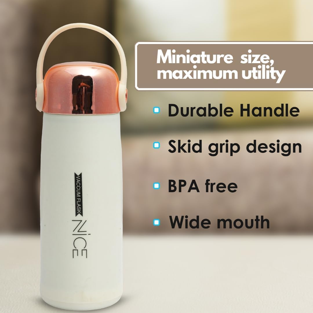 Luxury Insulated Thermos Bottle with Handle | Hot & Cold Water Flask (Stylish Design)