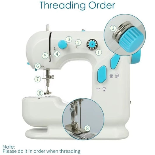 Portable Sewing Machine – Easy Threading with Step-by-Step Guide