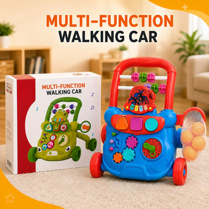 Multi-Function Baby Activity Walker with Musical Piano & Learning Toys