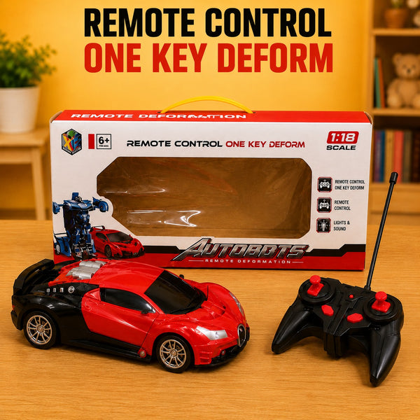 RC Transforming Robot Car 1:18 | Remote Control Deformation Car