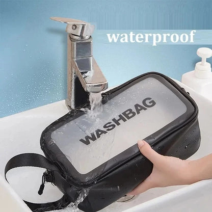 Black Waterproof Travel Toiletry Bag