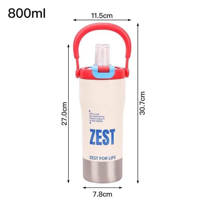 Zest for Life Water Bottle 800ml