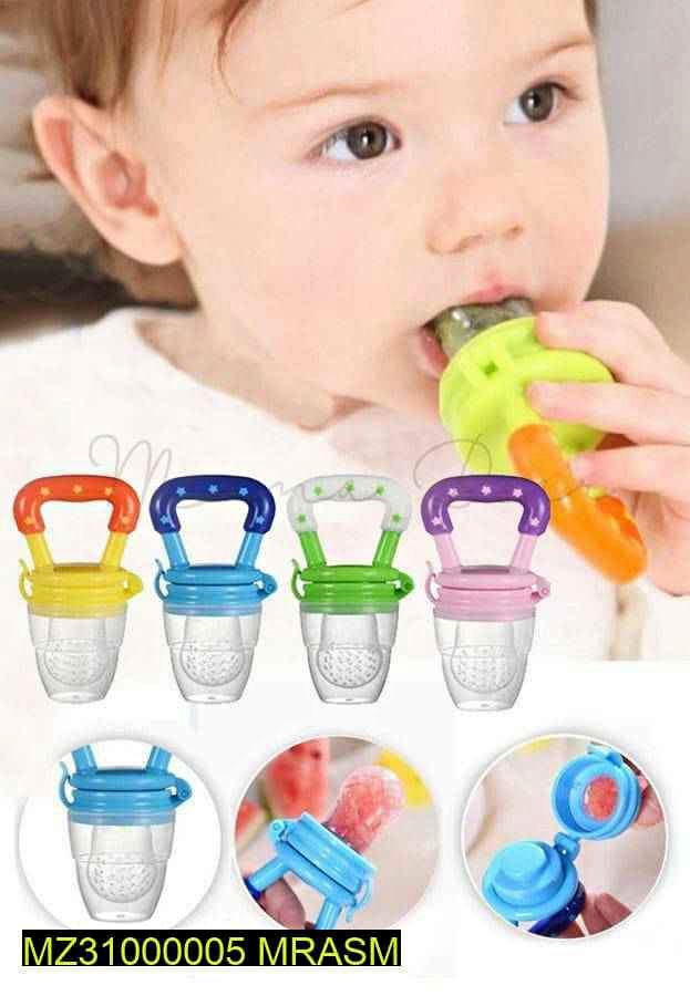 Silicone plastic Baby Pacifier Baby Fruit Nipple