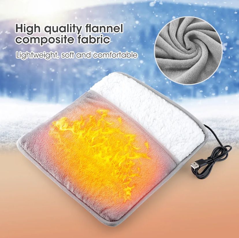 Winter Electric Foot Heating Pad USB Charging